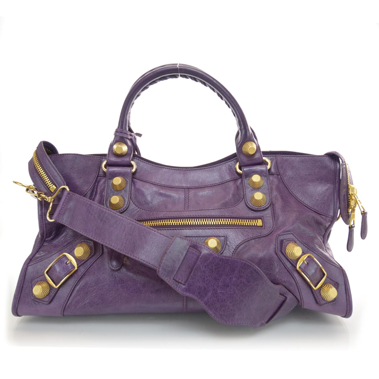 Agneau Giant 21 Gold Hardware Part Time Raisin