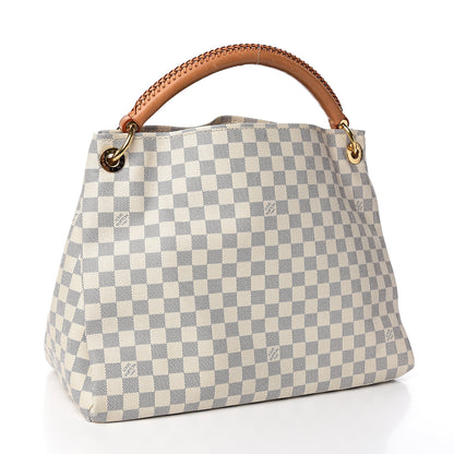 Louis Vuitton Damier Azur Artsy MM 3 of 11