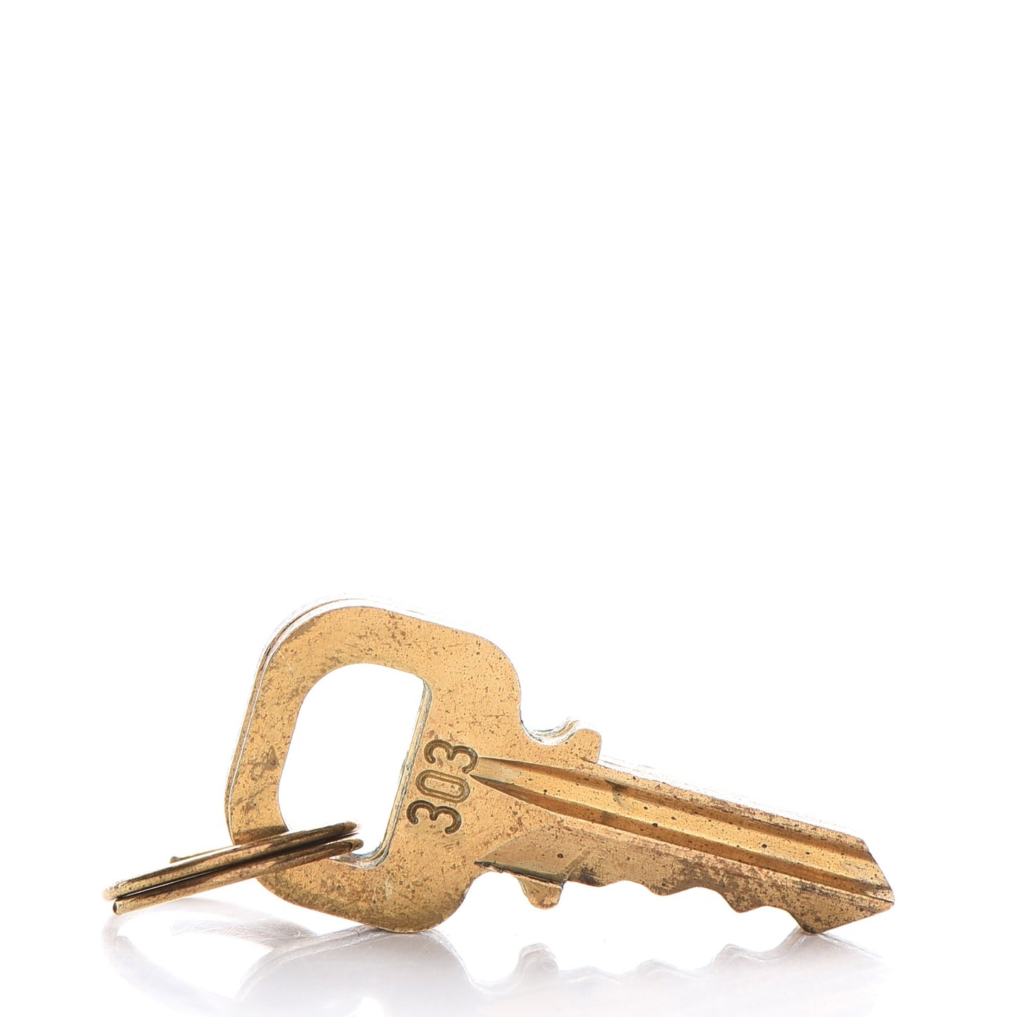 Brass Lock and 2 Keys Set