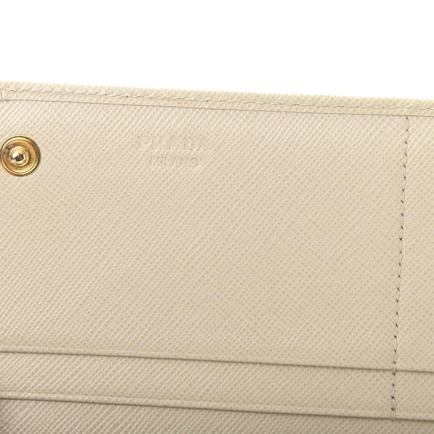 Saffiano Metal Continental Flap Wallet Cera