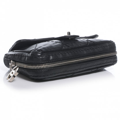 Chanel Calfskin Expandable Flap Black 4 of 8