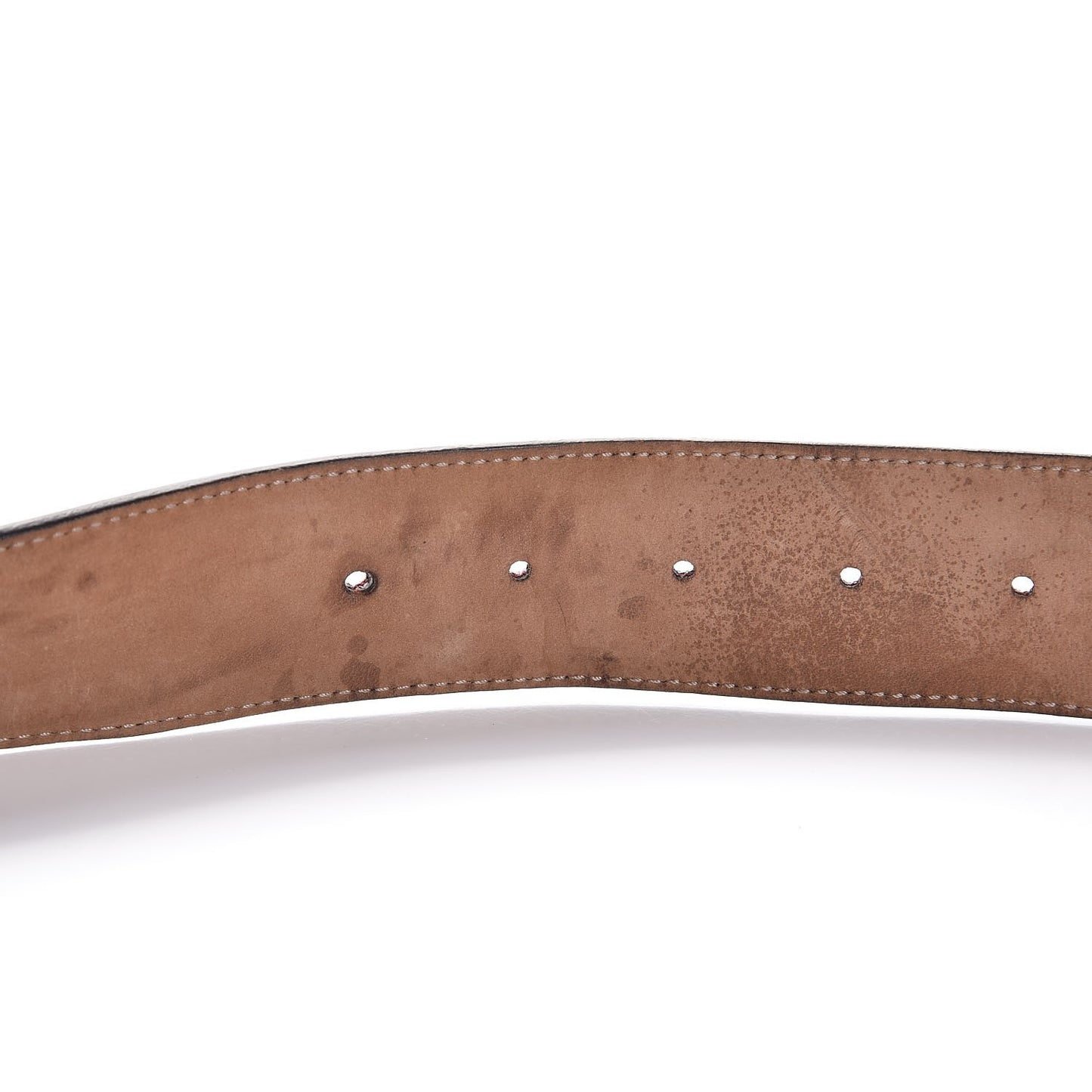 Canvas Web Interlocking G Belt 85 34 White