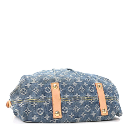 Louis Vuitton Denim Neo Cabby MM Blue 4 of 9