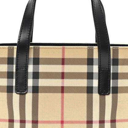 Burberry House Check Regent Tote Black 8 of 12