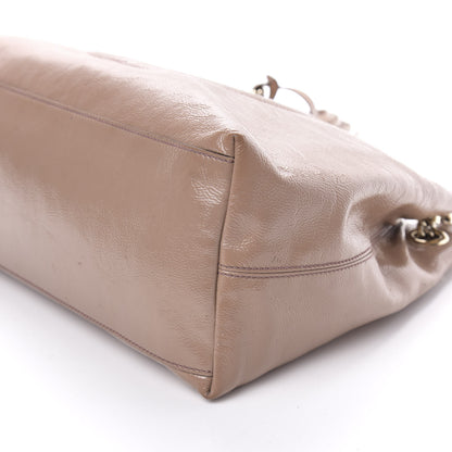 Gucci Patent Medium Soho Chain Shoulder Bag Dark Cipria 11 of 12