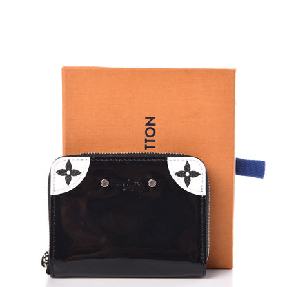 Louis Vuitton Patent Miroir Venice Zippy Coin Purse Black 7 of 7