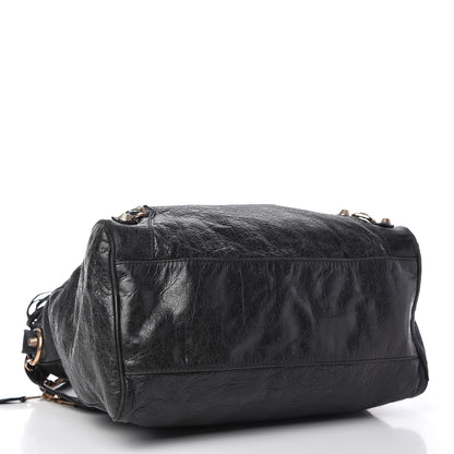 Balenciaga Agneau Giant 12 Rose Gold Hardware Velo Black 4 of 9