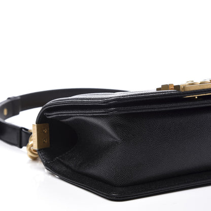 Chanel Caviar Quilted Small Boy Flap Black 5 of 10
