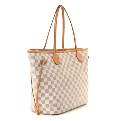 Louis Vuitton Damier Azur Neverfull MM 3 of 10