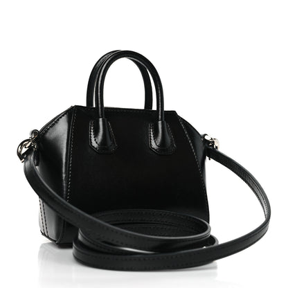 Givenchy Shiny Lord Calfskin Micro Antigona Black 3 of 10