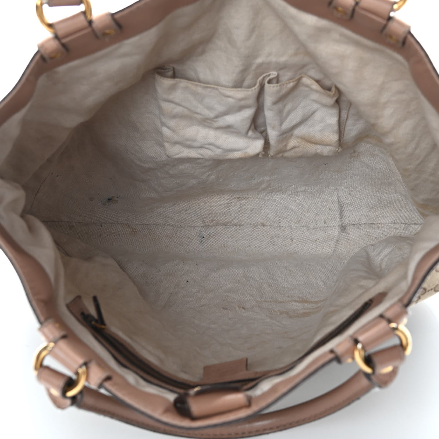 Gucci Monogram Large Scarlett Stud Tote Dusty Rose 4 of 16