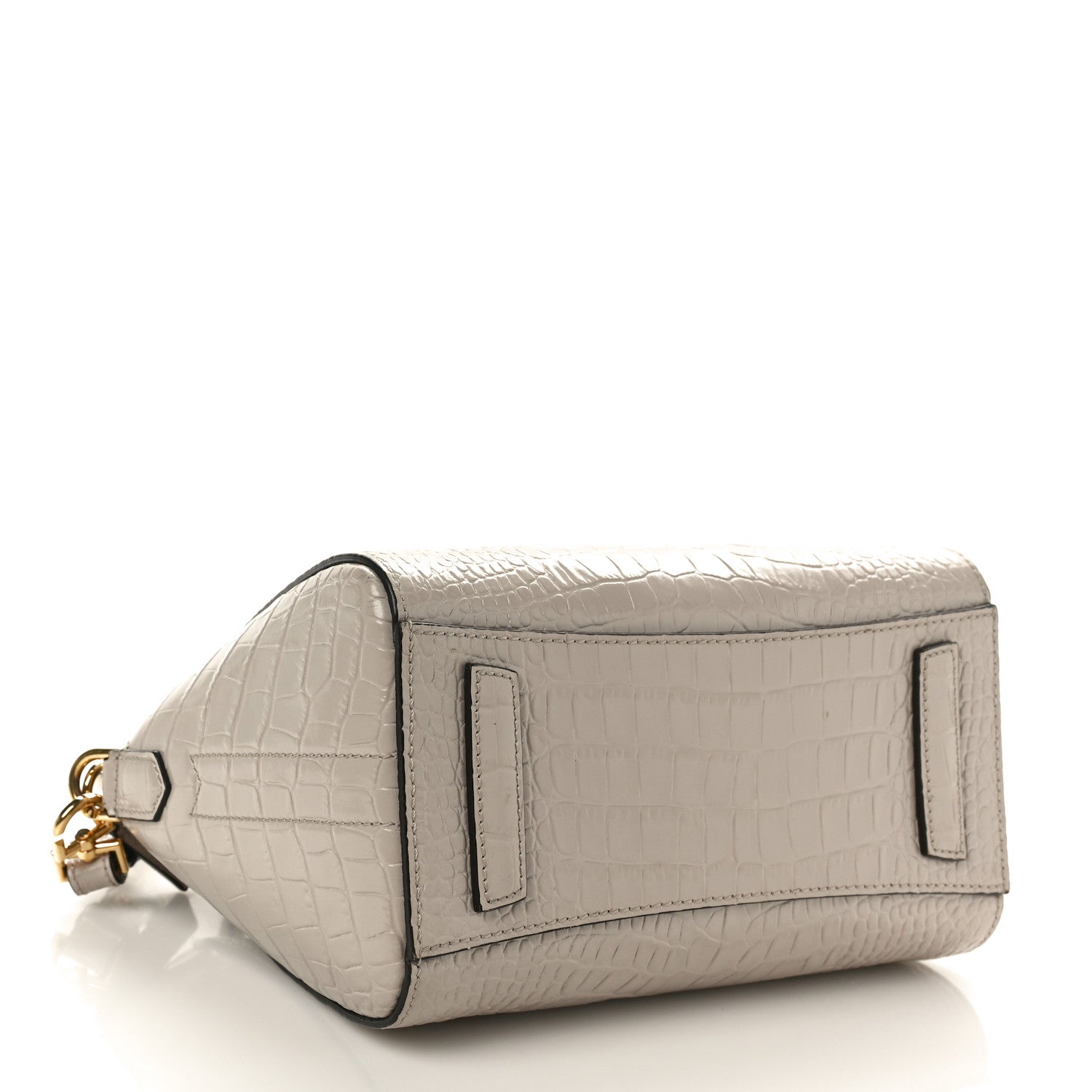 Givenchy Calfskin Crocodile Embossed Mini Antigona Dune 4 of 10