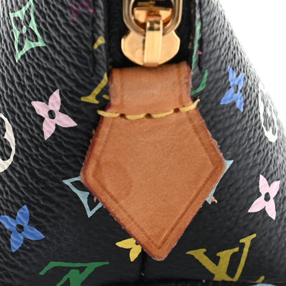 Louis Vuitton Monogram Multicolor Cosmetic Pouch Black Grenade 10 of 10