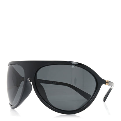 Miu Miu Acetate Shield Sunglasses SMU A01 Black 1 of 7