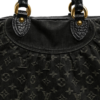 Louis Vuitton Denim Neo Cabby GM Black 7 of 9