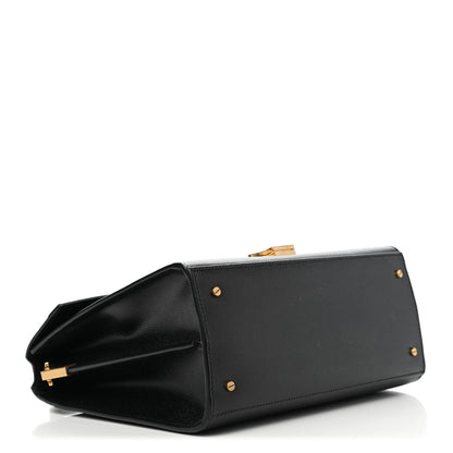 Saint Laurent Grain de Poudre Medium Classic Monogram Cassandra Top Handle Black 3 of 7