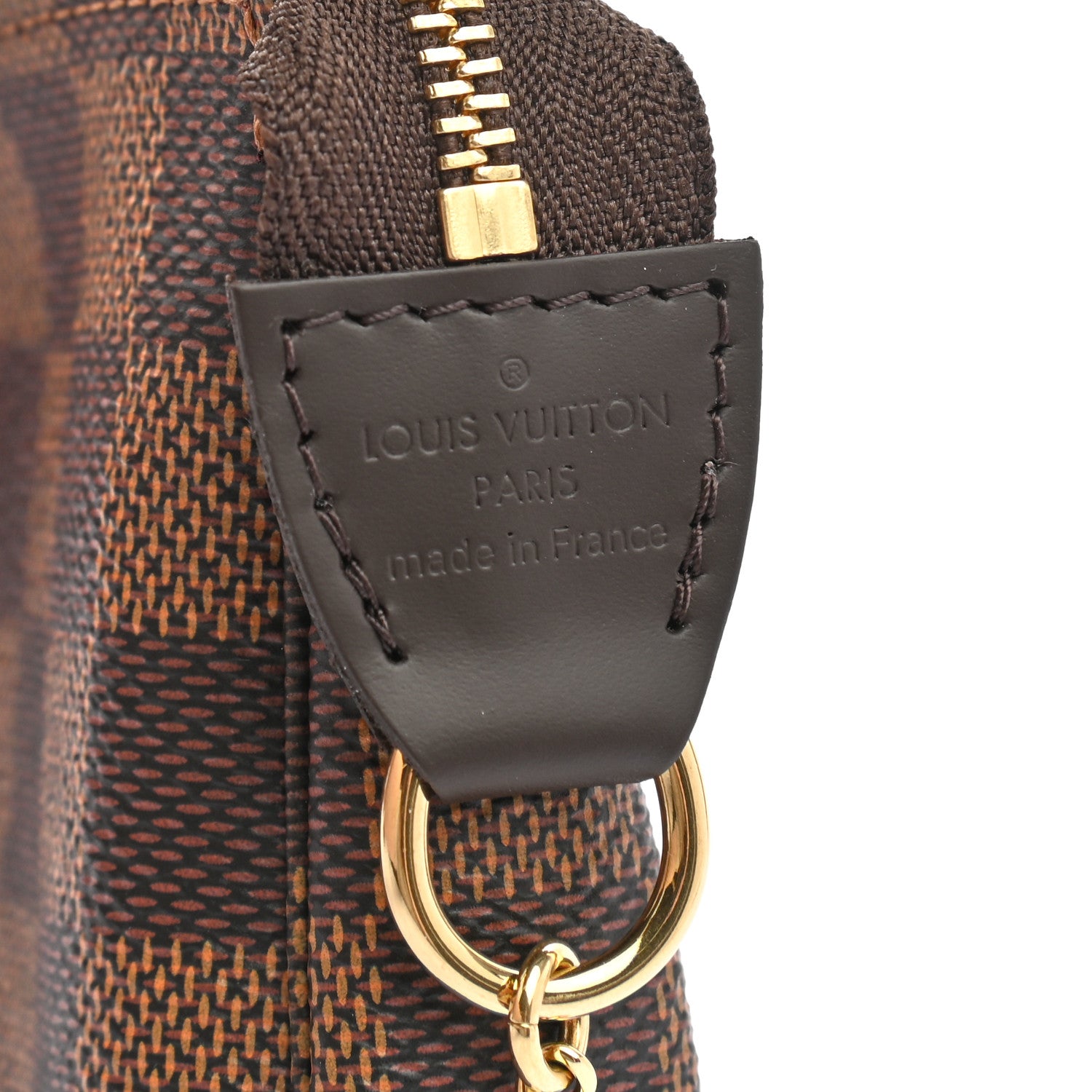 Louis Vuitton Damier Ebene Mini Pochette Accessories 6 of 7