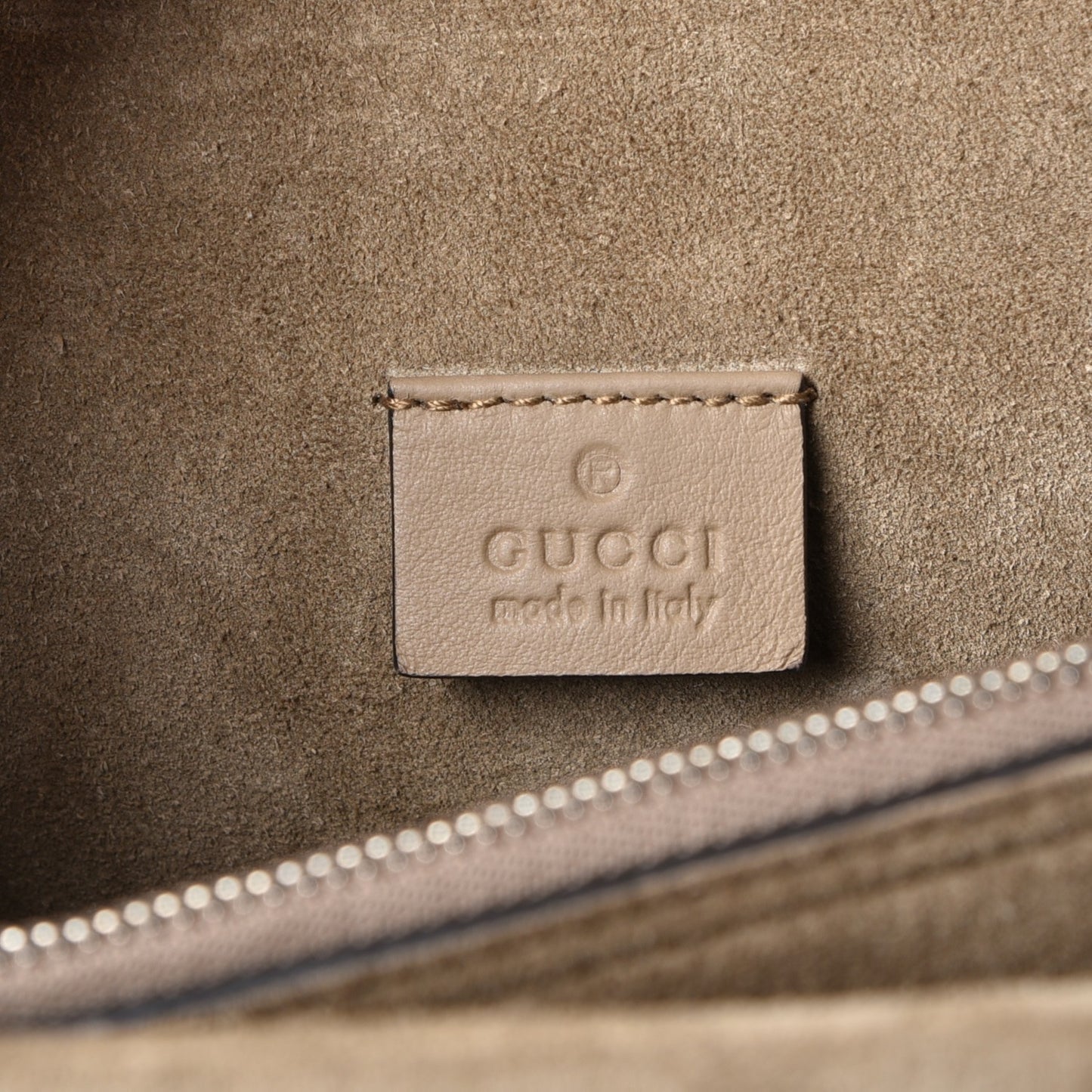 GG Supreme Monogram Lightning Embroidered Medium Dionysus Shoulder Bag Beige