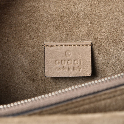 Gucci GG Supreme Monogram Lightning Embroidered Medium Dionysus Shoulder Bag Beige 7 of 11
