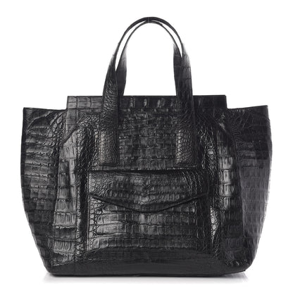 Nancy Gonzalez Crocodile Tote Black 1 of 11