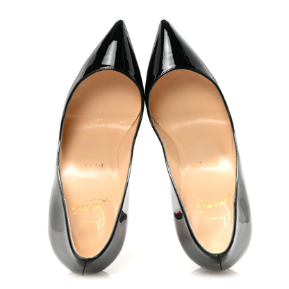 Christian Louboutin Patent Pigalle Follies 100 Pumps 37 Black 2 of 9