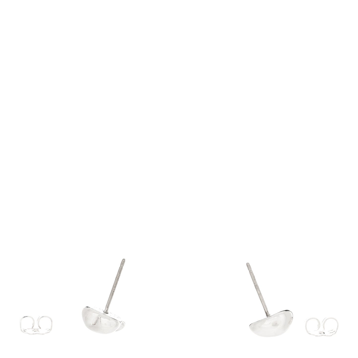 Sterling Silver Elsa Peretti Nugget Earrings