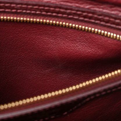 Louis Vuitton Ostrich Lizard Majestueux Tote MM Bordeaux 10 of 18
