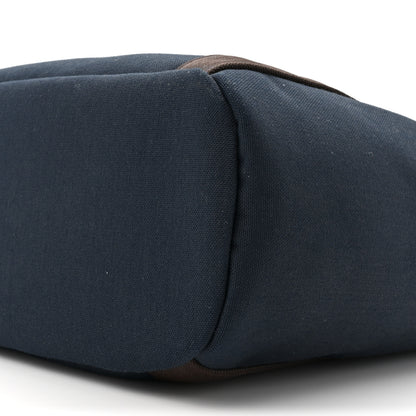 Hermes Toile Sac De Pansage Groom Bleu Navy Feu 11 of 16