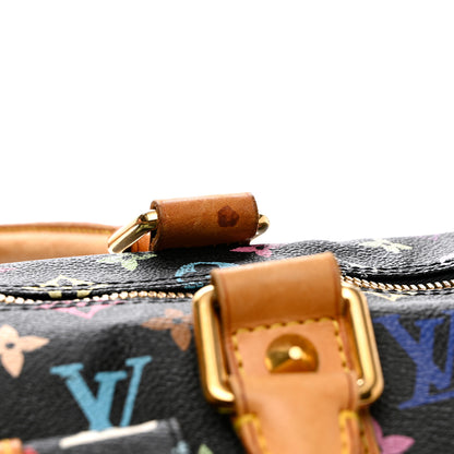 Louis Vuitton Monogram Multicolor Keepall 45 Black 17 of 20