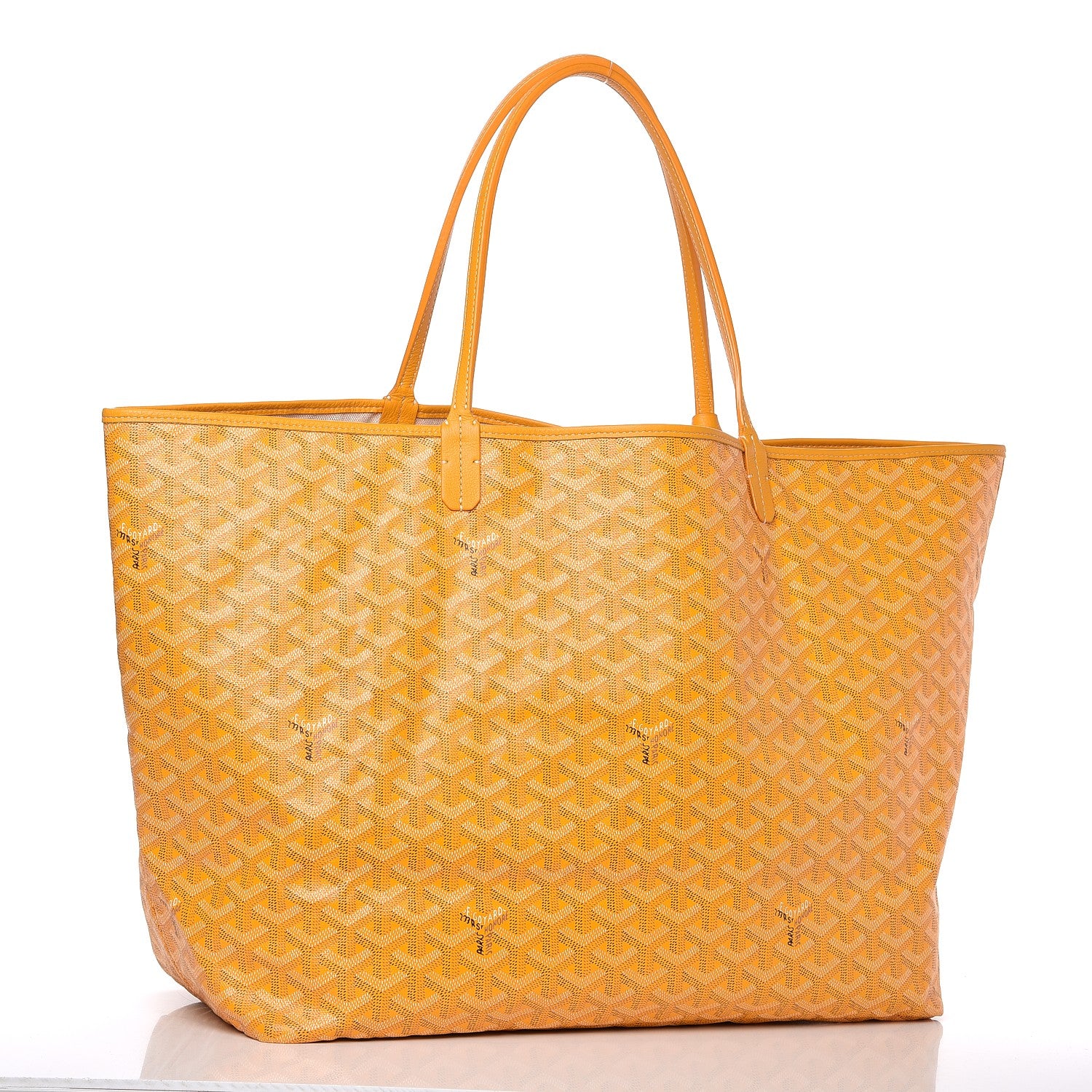 Goyard Goyardine Saint Louis GM Yellow 4 of 8