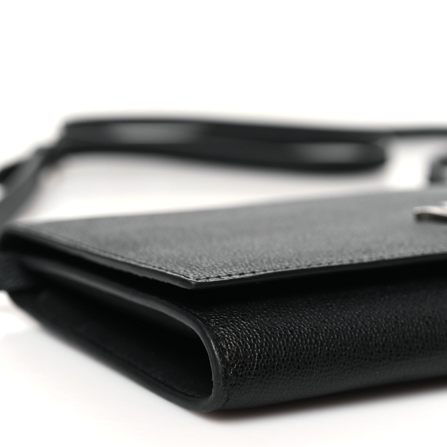 Alexander McQueen Calfskin Insignia Pouch Black 8 of 9