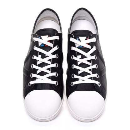 Louis Vuitton Lambskin Baseball Sneakers 9.5 Black 4 of 7