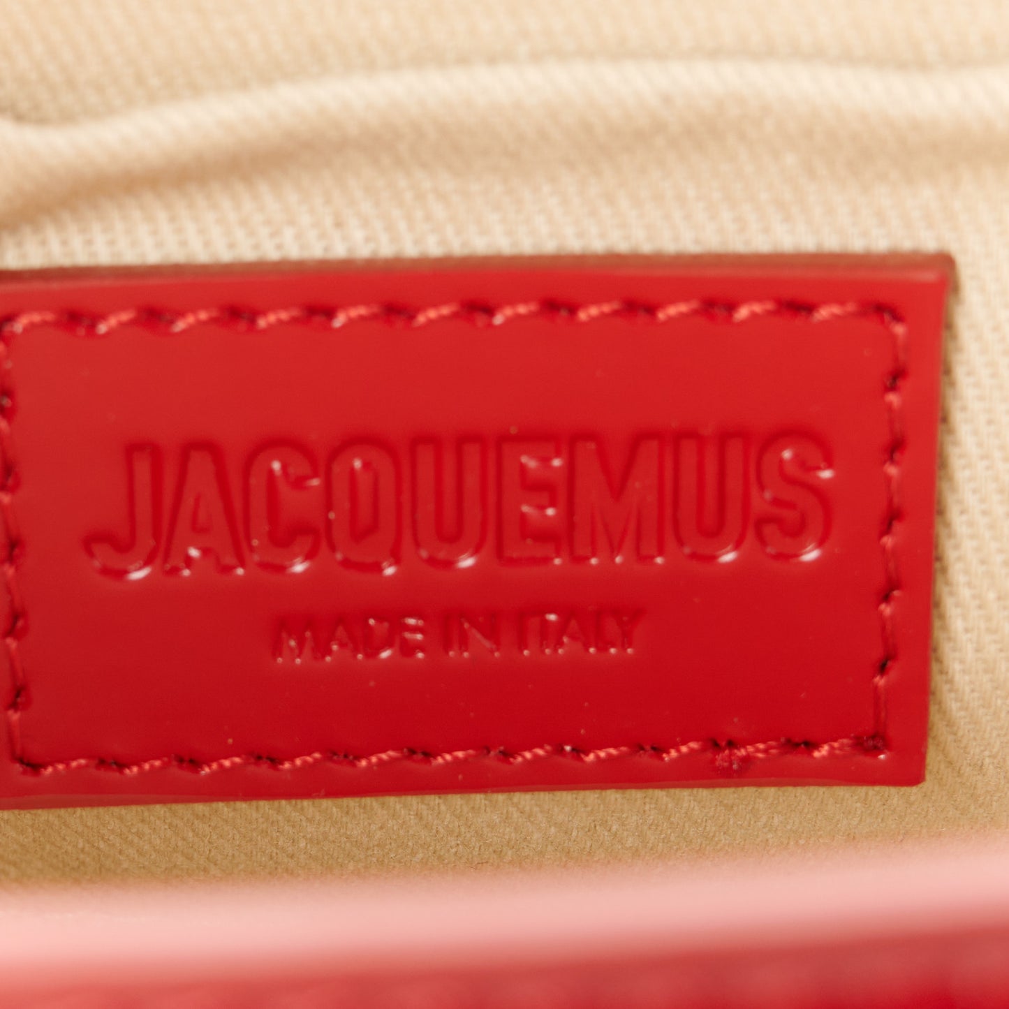Smooth Calfskin Le Chiquito Boucle Long Red