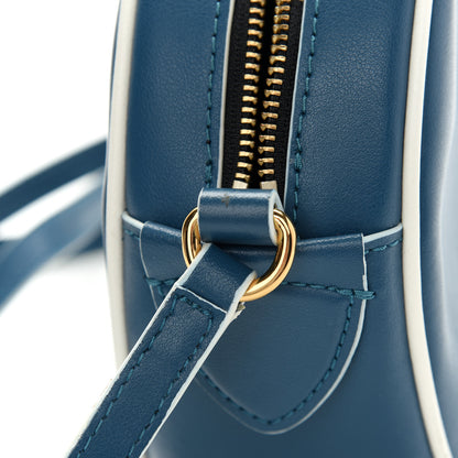 Marc Jacobs Calfskin Voyager Circle Crossbody Deep Teal 10 of 10