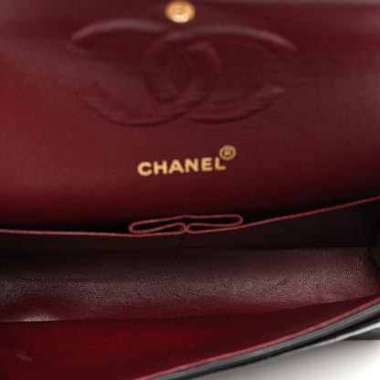 Chanel Lambskin Quilted Medium Double Flap Navy 5 of 12