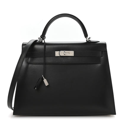 Hermes Chamonix Kelly Sellier 32 Black 2 of 19
