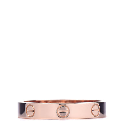 Cartier 18K Pink Gold 3.5mm LOVE Wedding Band Ring 59 8.75 1 of 6