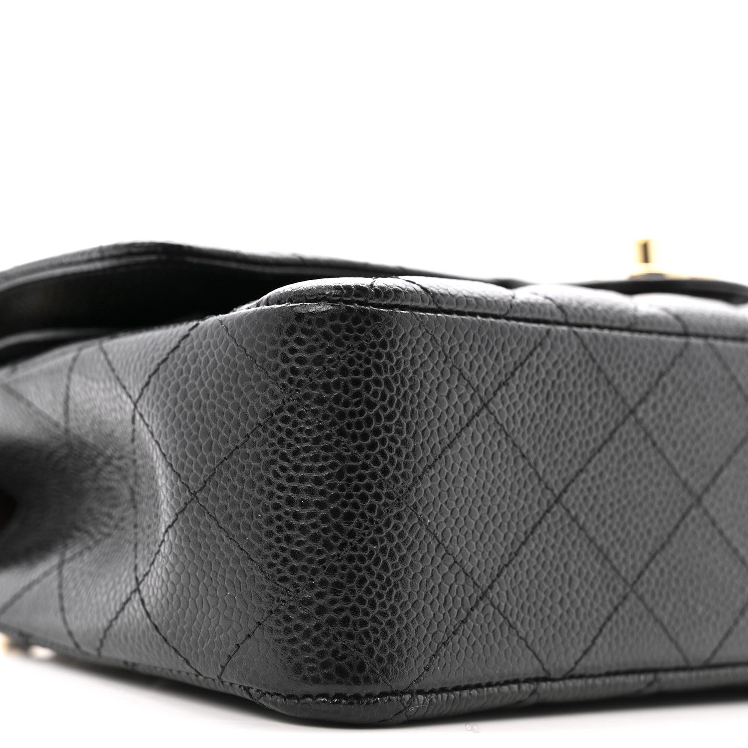 Chanel Caviar Quilted Medium Double Flap Black 9 of 12