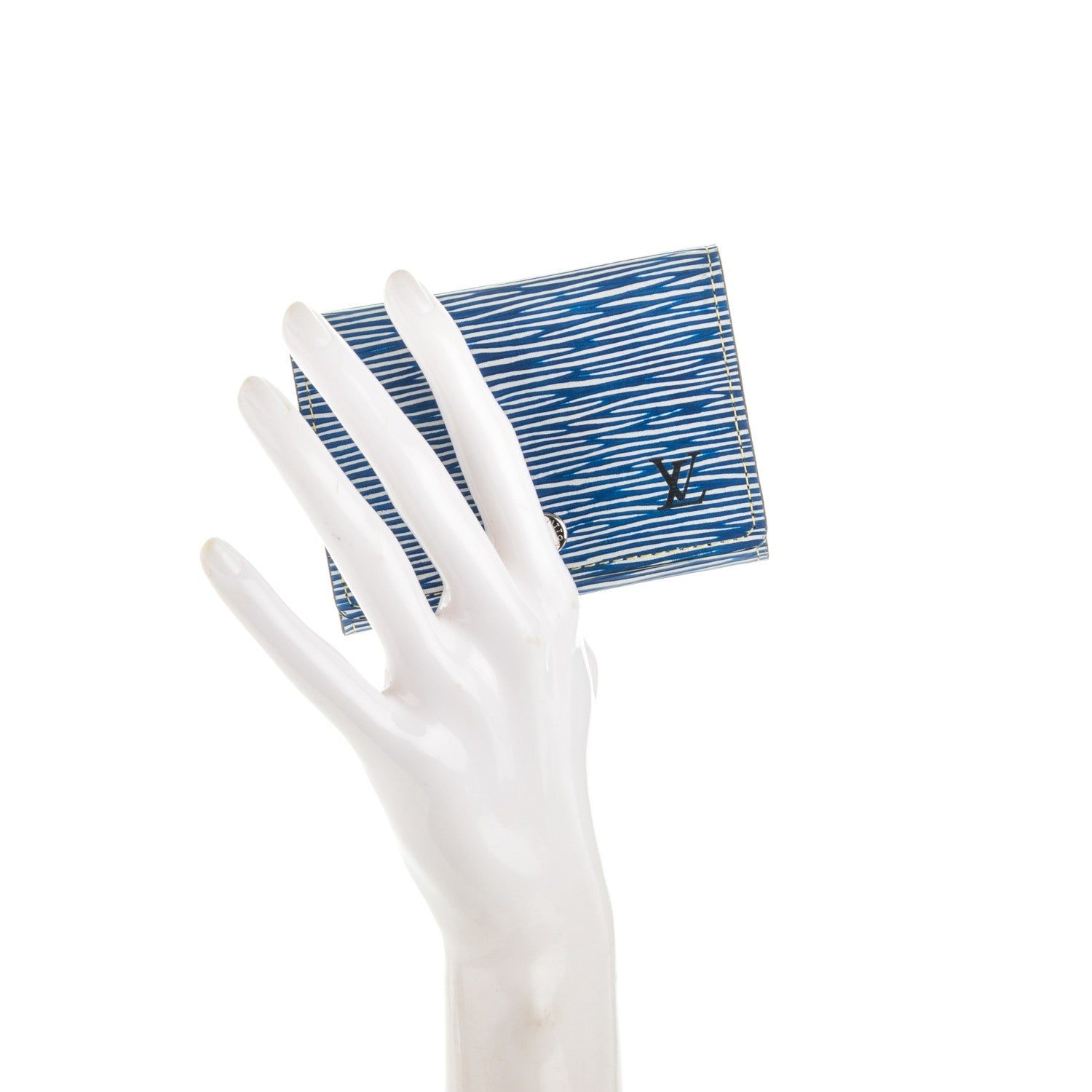 Louis Vuitton Epi Business Card Holder Denim Light 2 of 6
