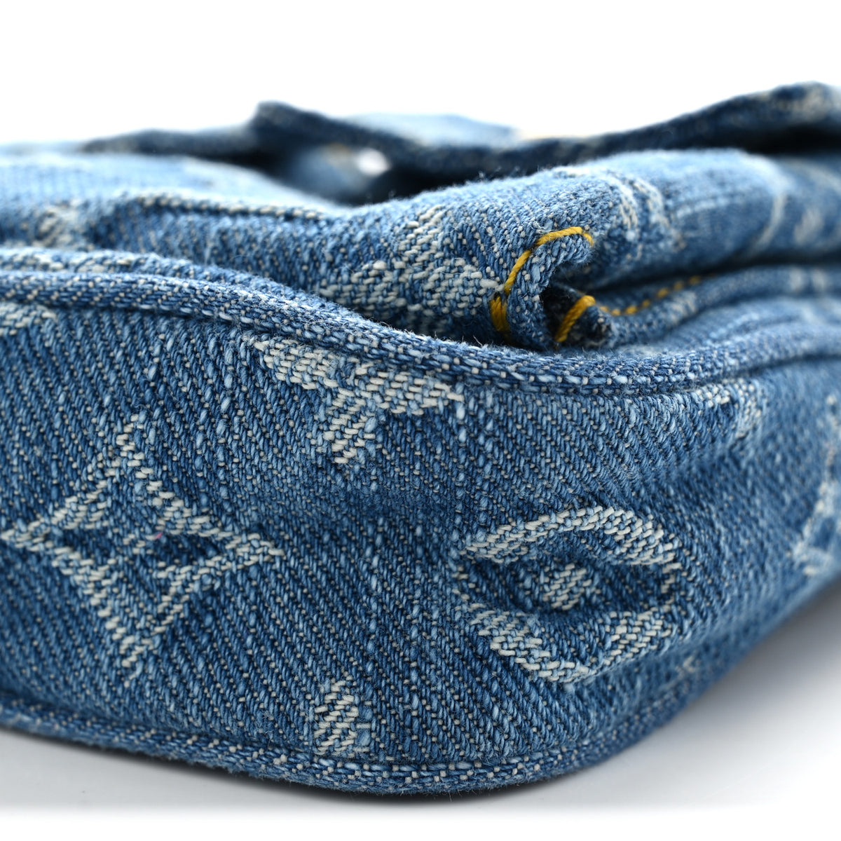Monogram Pochette Accessories Cargo Blue Denim