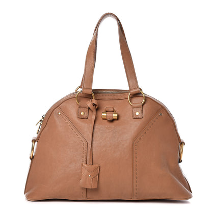 Saint Laurent Calfskin Large Muse Brown 1 of 20