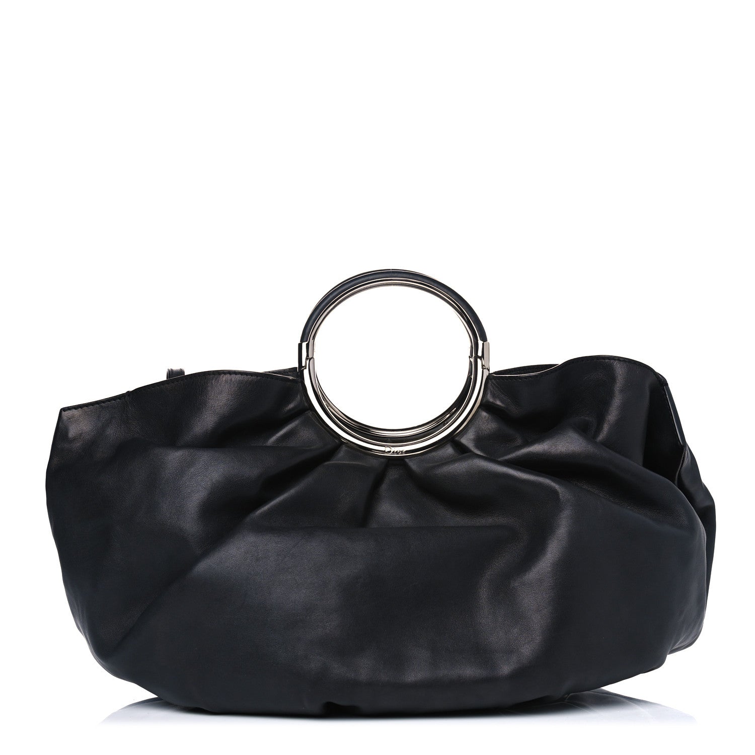 Christian Dior Smooth Calfskin Soft Babe Shopping Tote Black 2 of 5