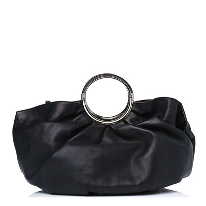 Christian Dior Smooth Calfskin Soft Babe Shopping Tote Black 2 of 5