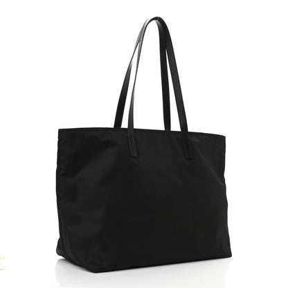 Prada Tessuto Nylon Vela Saffiano Tote Black 2 of 8