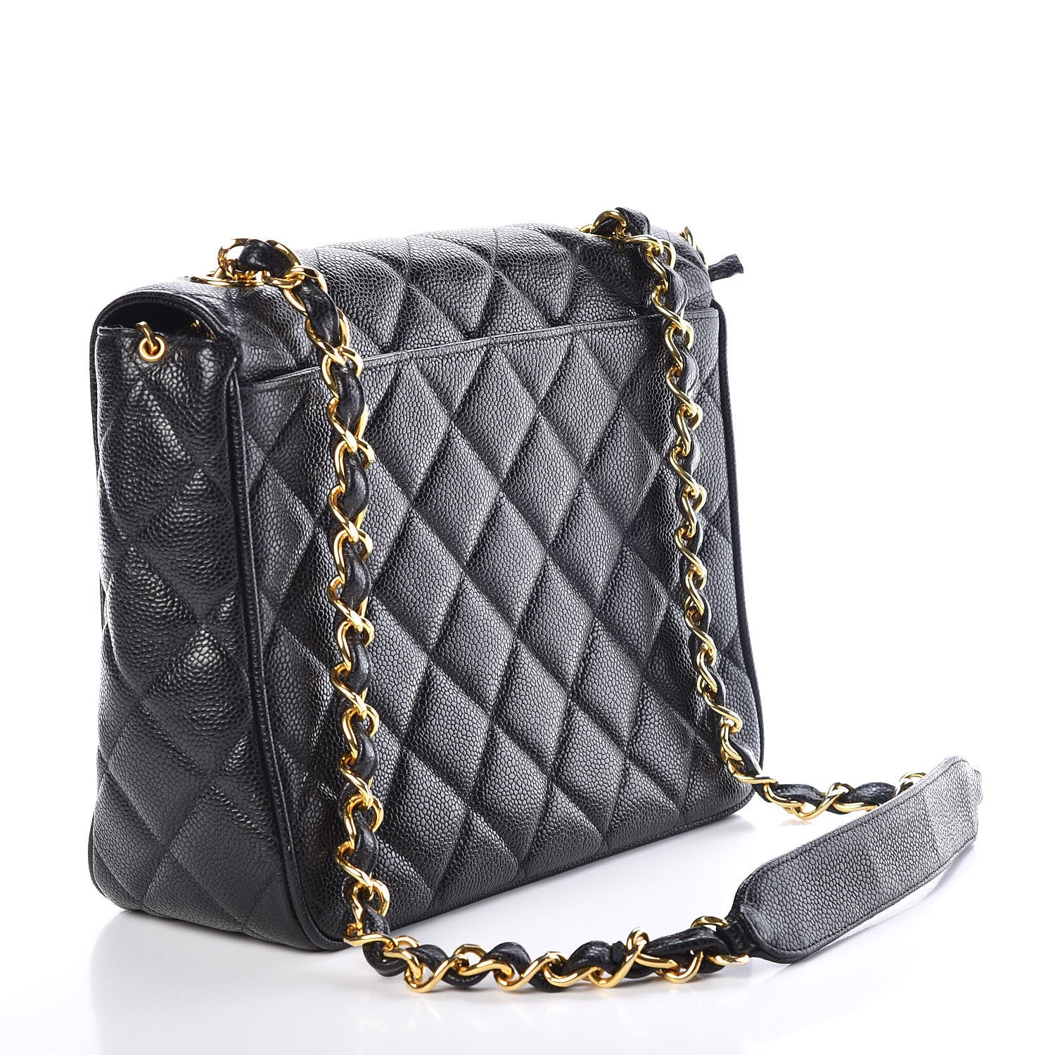 Chanel Caviar Quilted Medium Flap Shoulder Bag Black 3 of 10