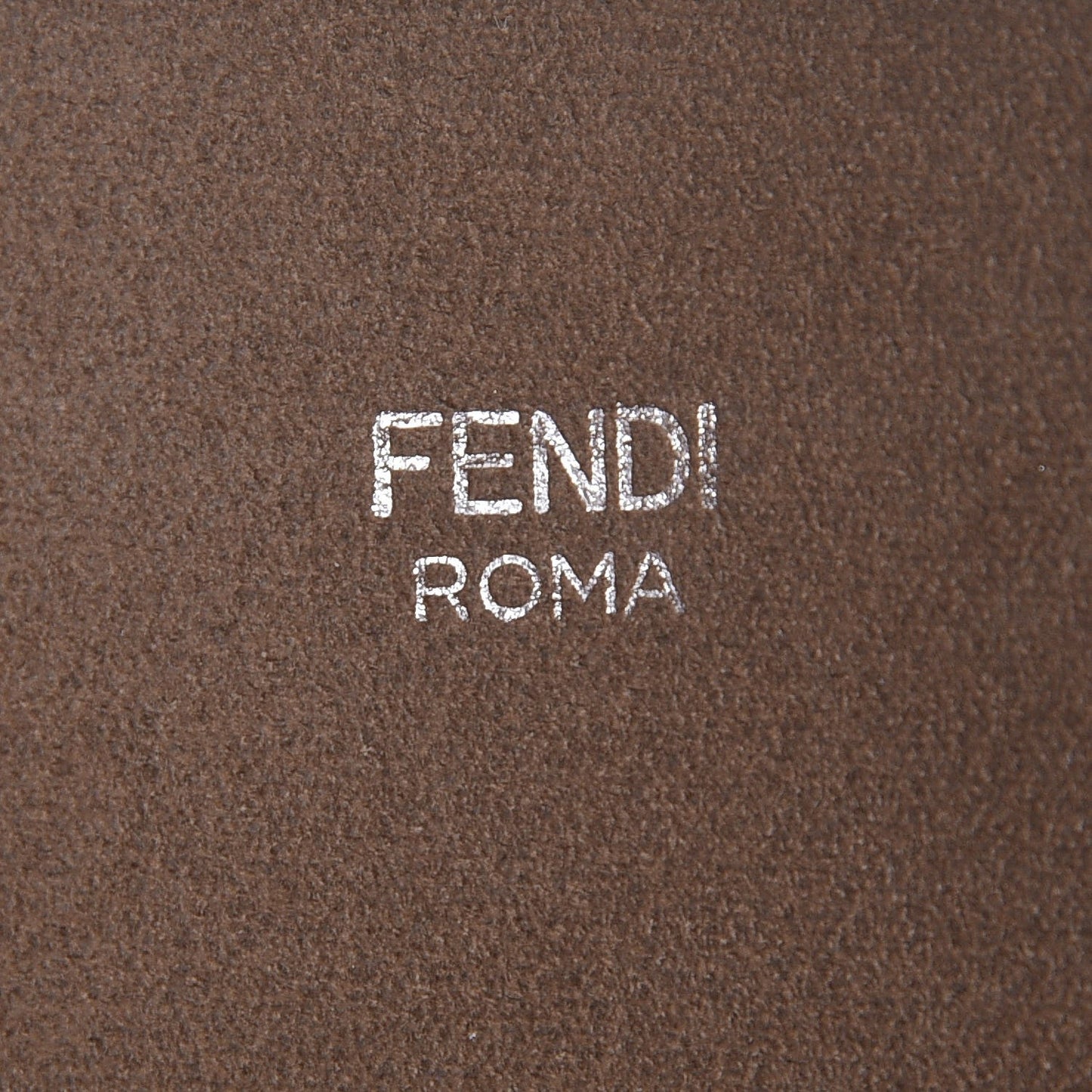 Vitello Vienna Enamel F is Fendi Shopping Tote Fiamma Taupe