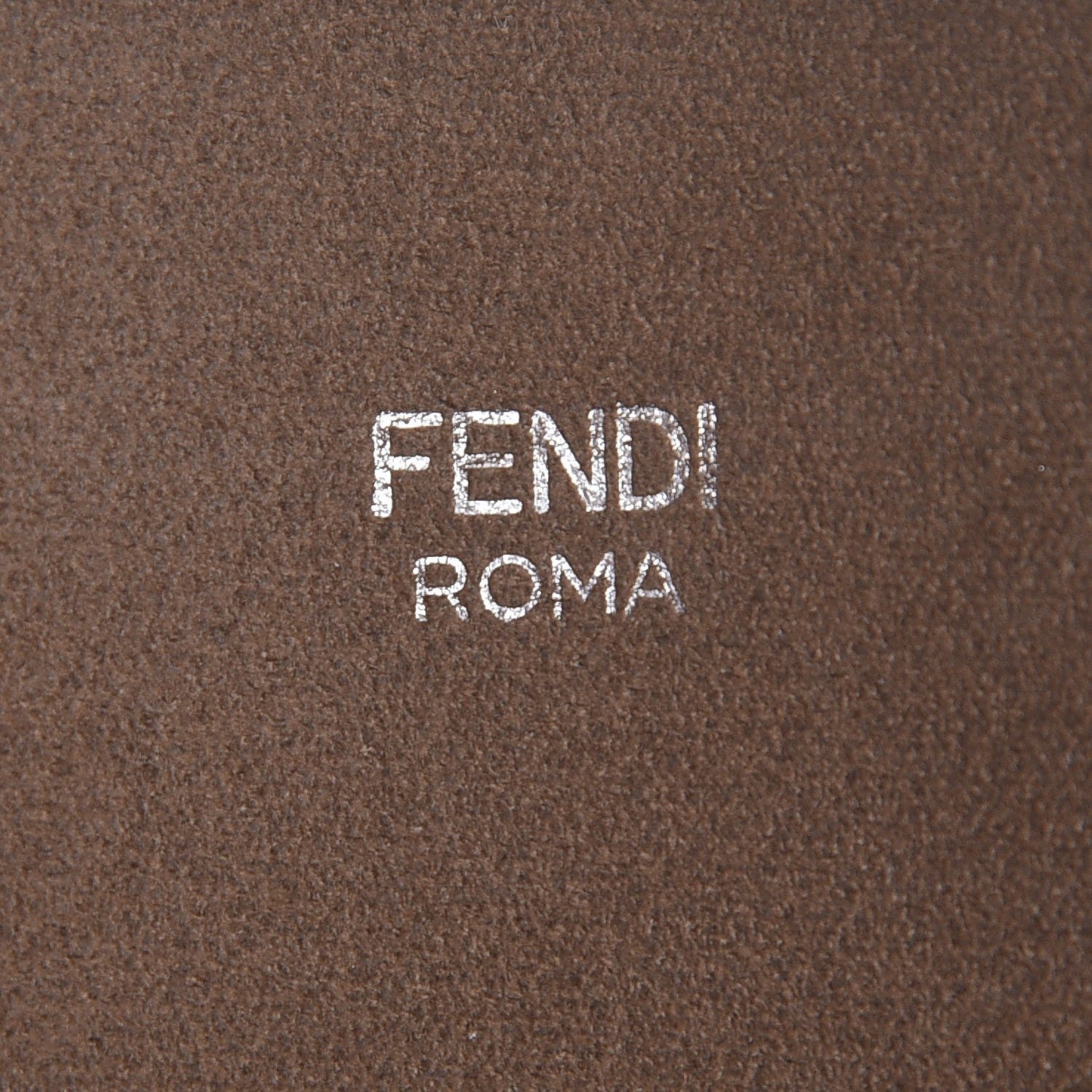 Fendi Vitello Vienna Enamel F is Fendi Shopping Tote Fiamma Taupe 6 of 11