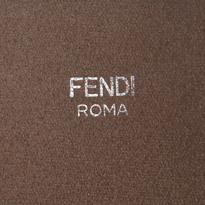 Fendi Vitello Vienna Enamel F is Fendi Shopping Tote Fiamma Taupe 6 of 11