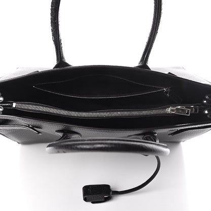 Saint Laurent Grained Calfskin Large Sac De Jour Carryall Black 5 of 13