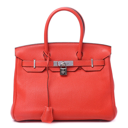 Hermes Togo Birkin 30 Capucine 1 of 15